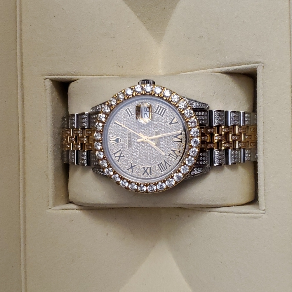 Rolex Datejust 2 Tone 18k y/g / Stainless 14cts - Picture 2 of 5